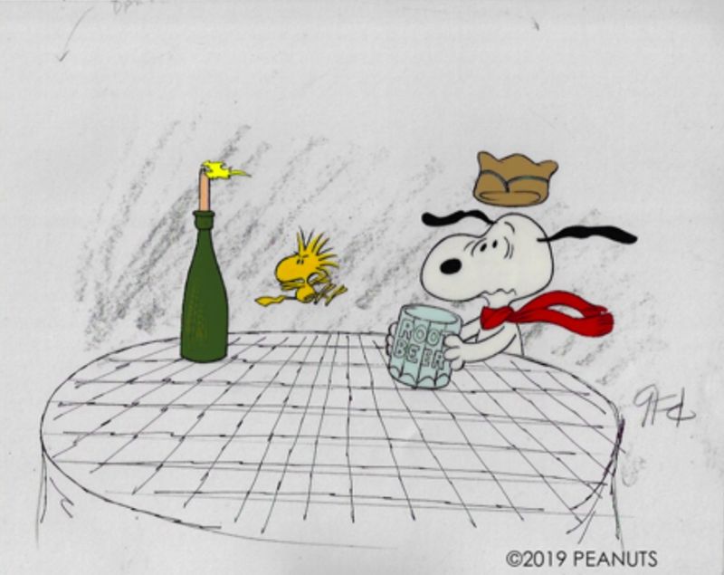 Snoopy's Love for Root Beer