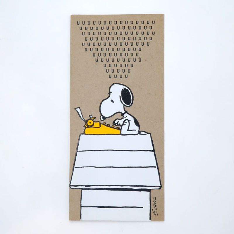 Snoopy's Writing Aspirations