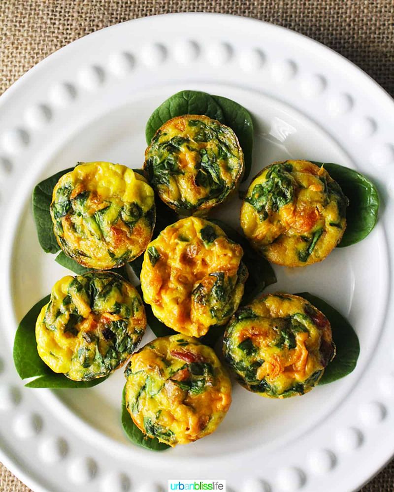 Cheesy Spinach Bites