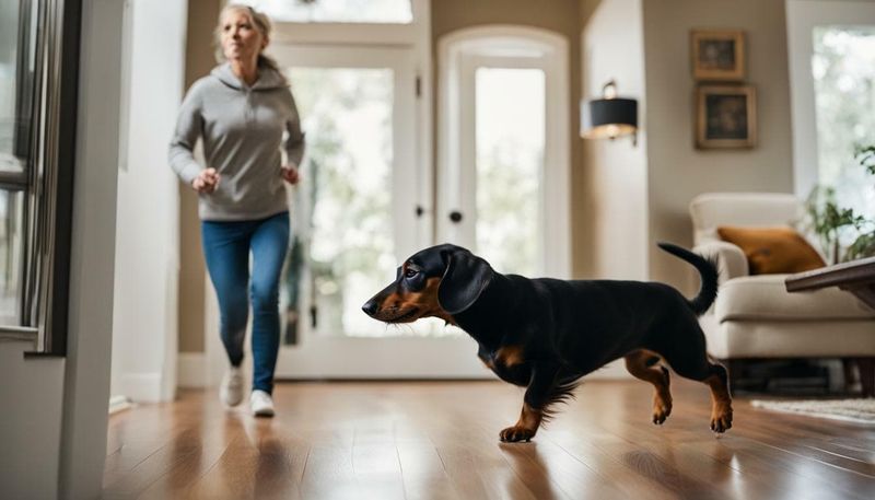 Dachshund's Spirited Stubbornness