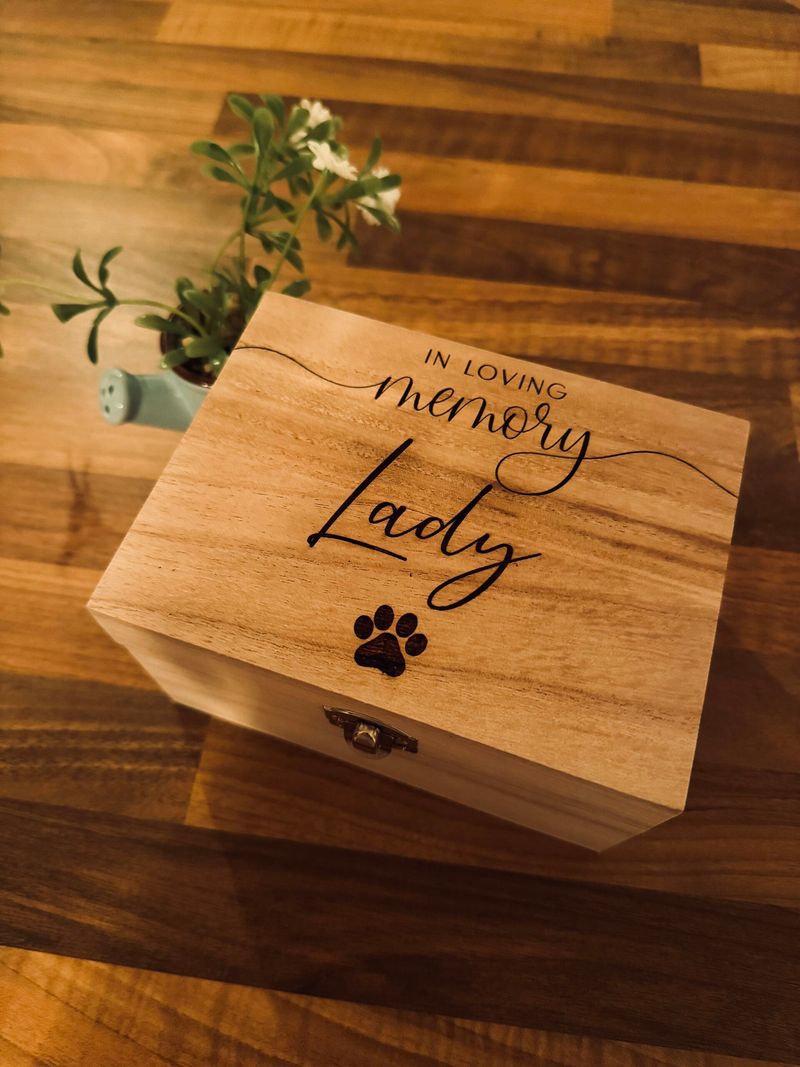 Dog Memory Box