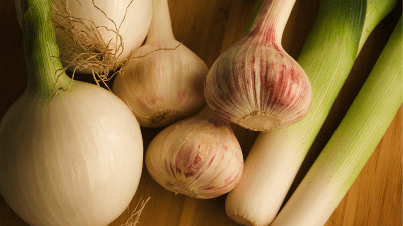 Onions and Garlic