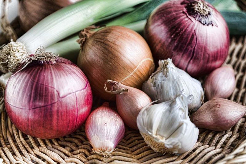 Onions and Garlic