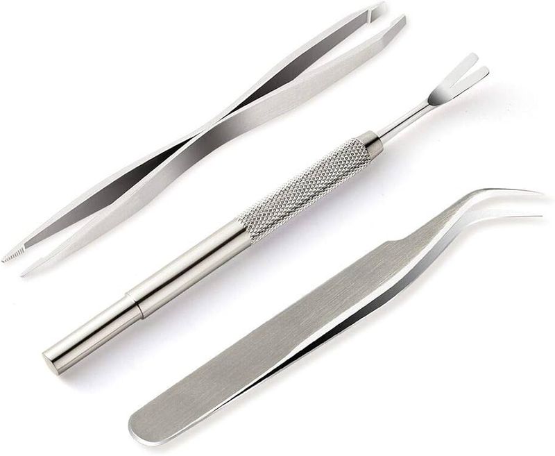 Tweezers and Tick Remover Tool