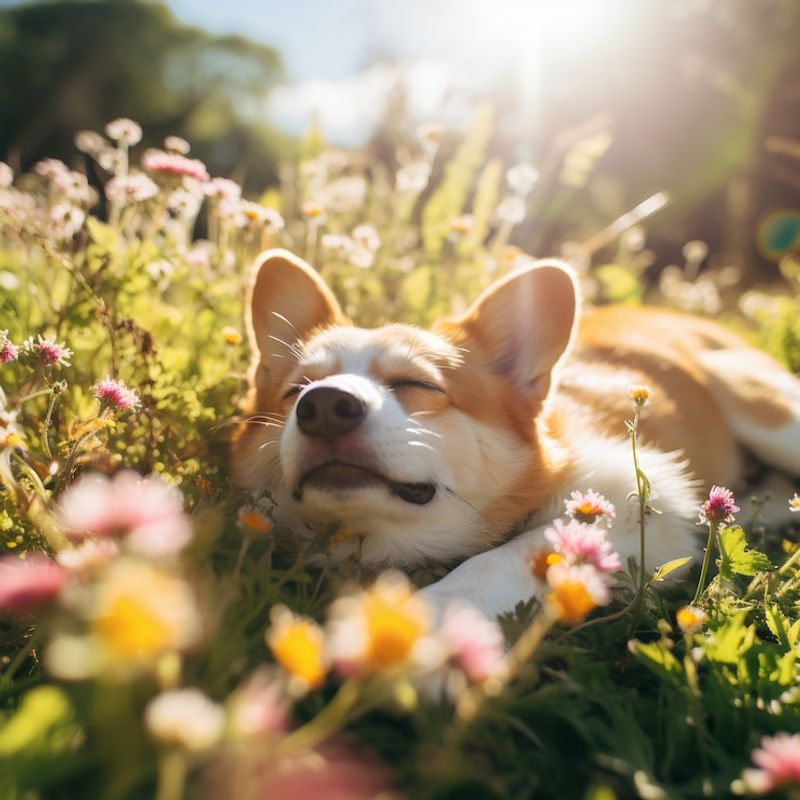 Taking a Nap in the Sun