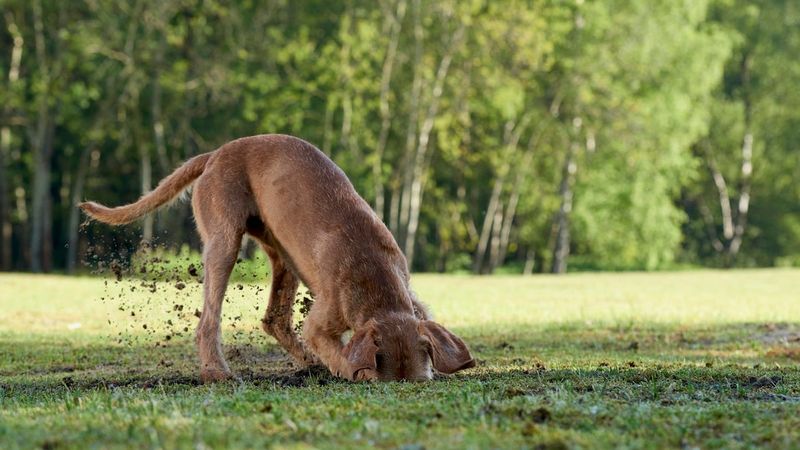 Digging in the Yard