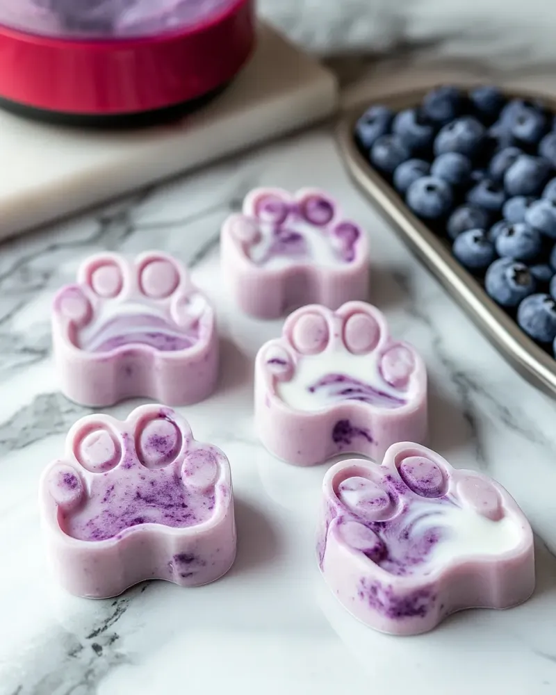 Blueberry Yogurt Drops