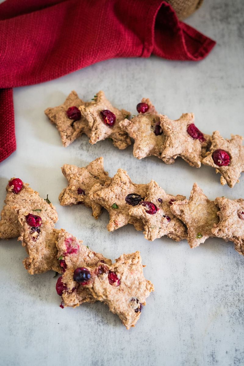 Turkey & Cranberry Biscuits