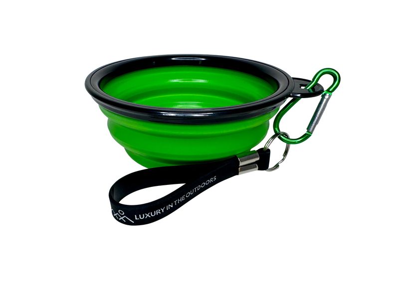 Hydration: Water and Collapsible Bowl