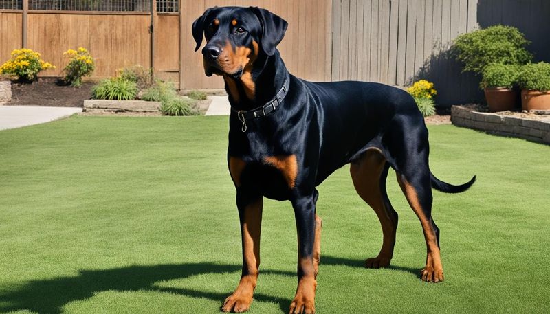 Rottweiler Doberman Mix