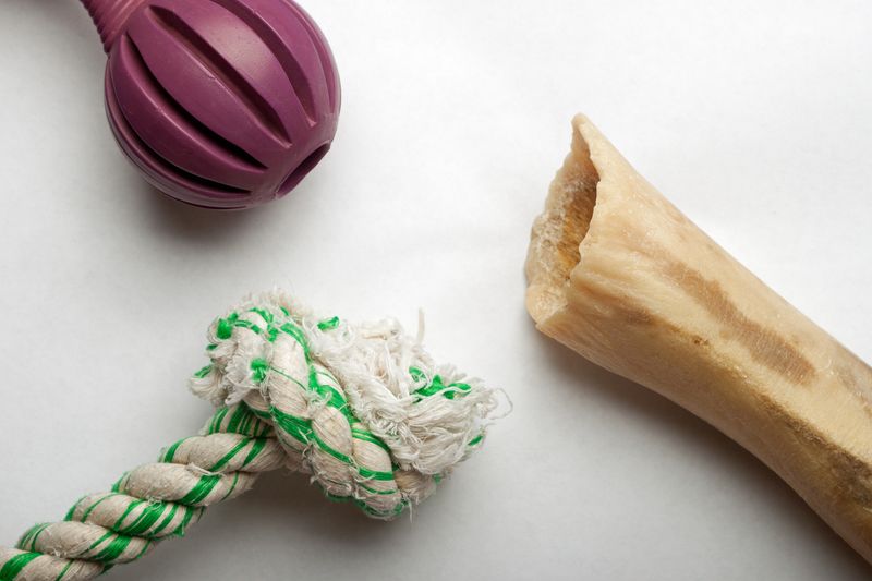 Frayed or Worn Rope Toys